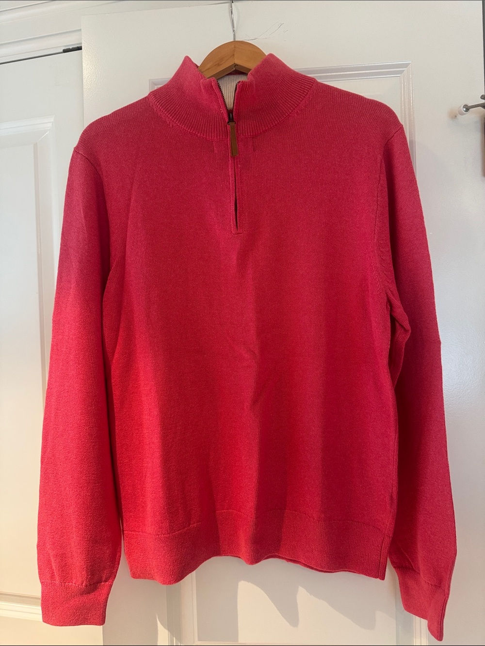 J. Crew Men's Zip-Neck Sweater